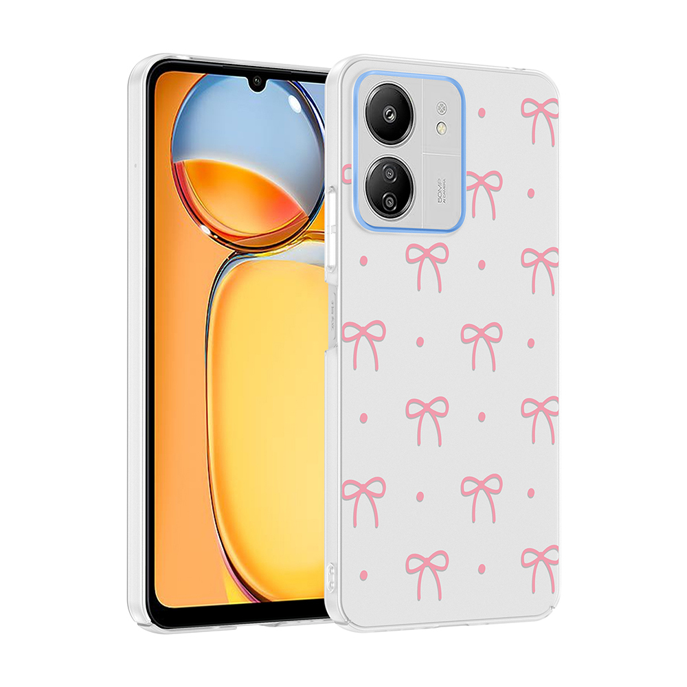 Xiaomi Uyumlu Redmi 13C Kılıf Kamera Korumalı Desenli Zore Klip Kapak