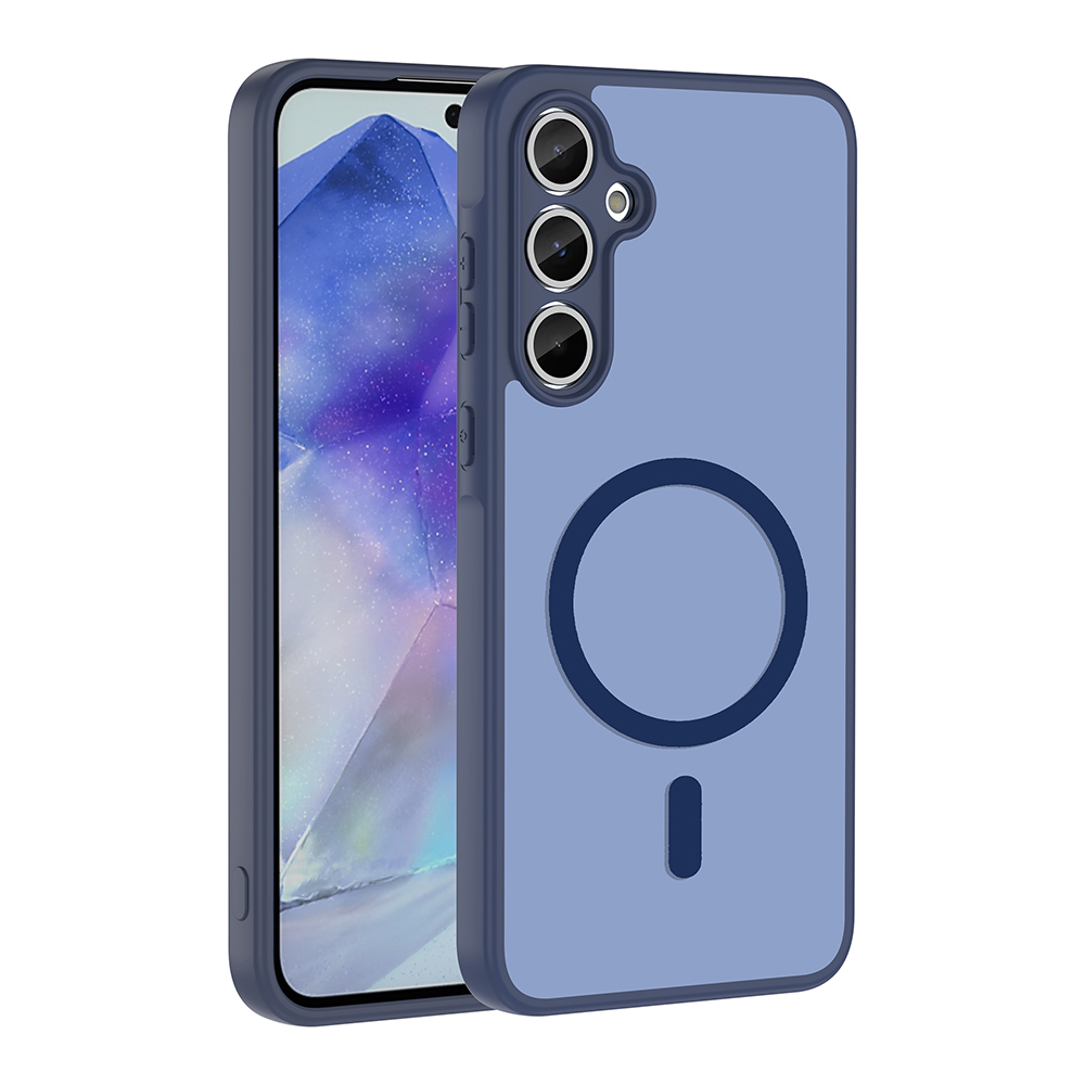 Galaxy Uyumlu A35 Kılıf M-safe Şarj Özellikli Zore Babet Kapak