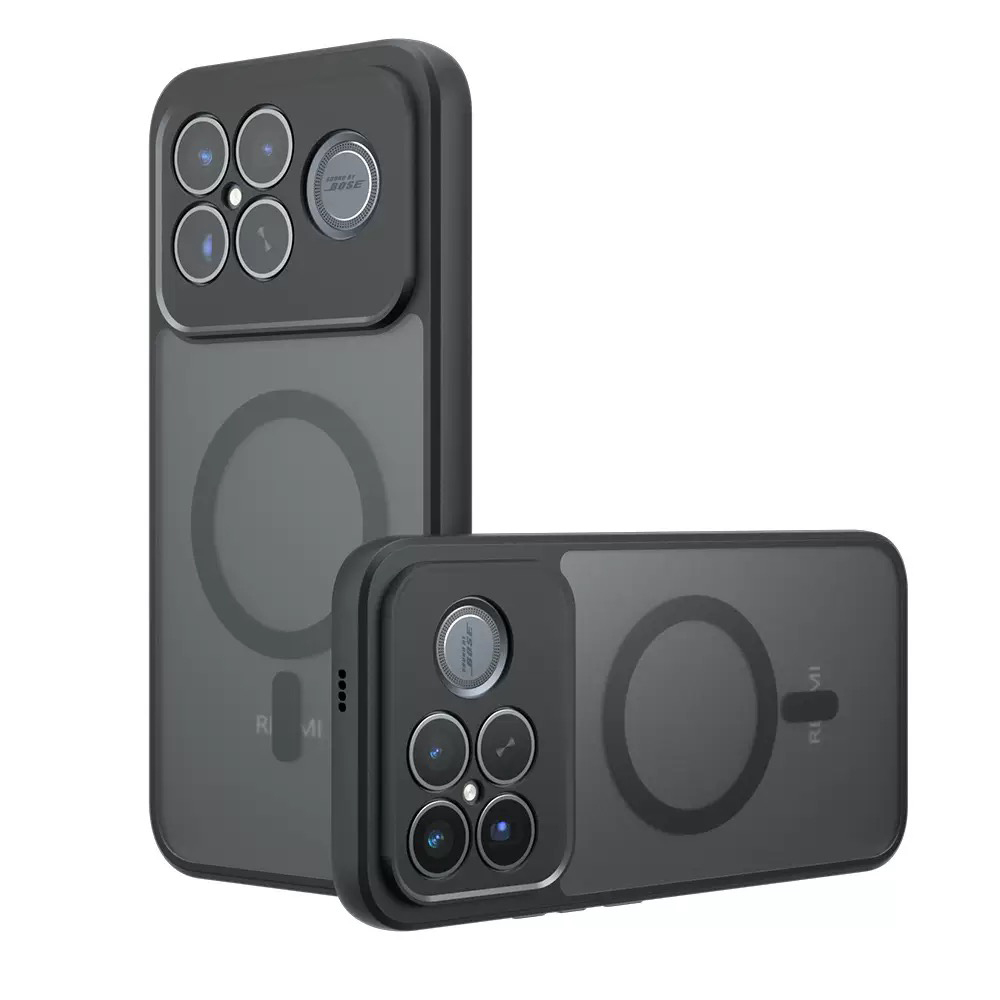 Xiaomi Uyumlu Poco F8 Ultra Kılıf M-Safe Şarj Özellikli Kamera Korumalı Zore Lunex Kapak