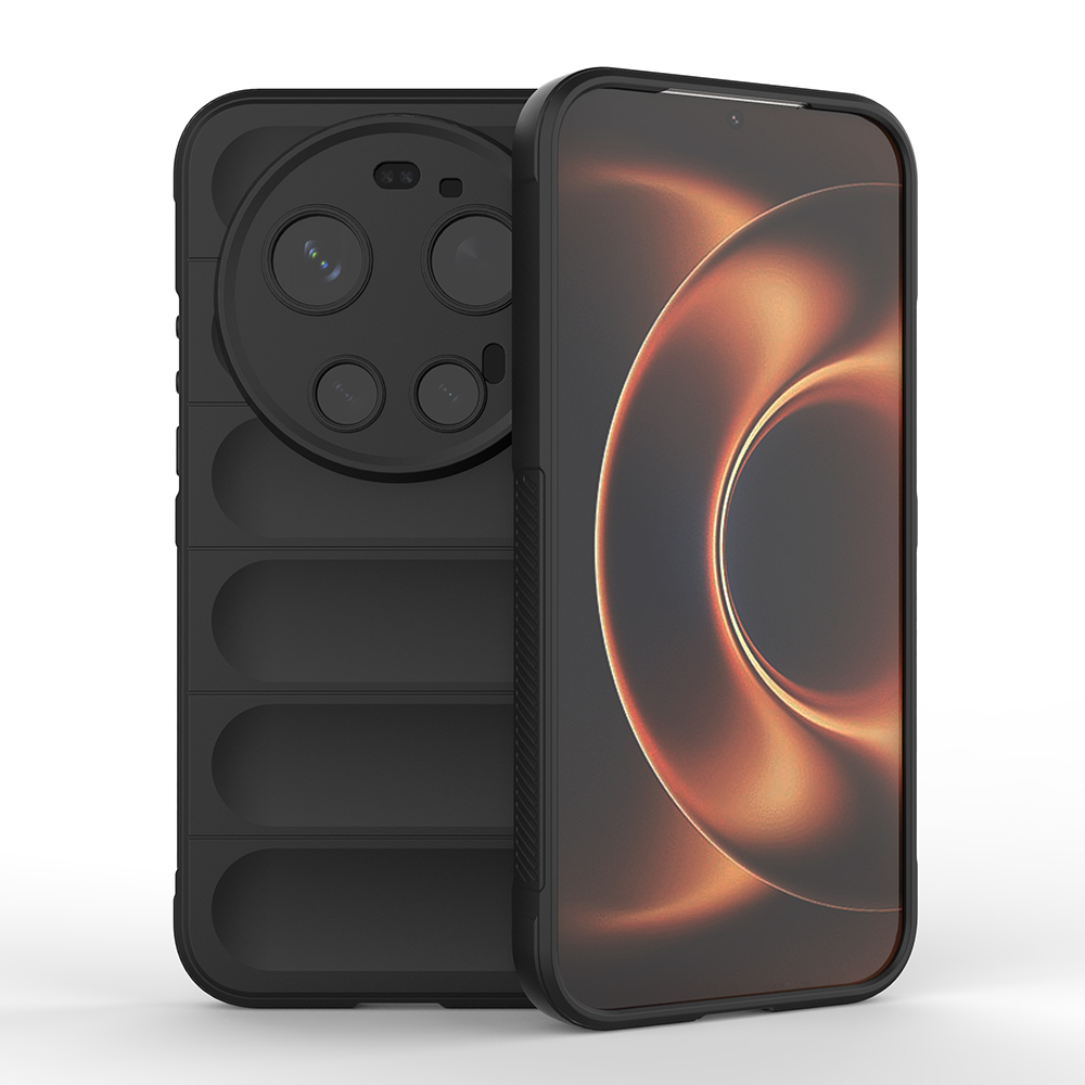 Xiaomi Uyumlu 17 Ultra Kılıf Esnek TPU Oyuklu Arka Yüzey Tasarımlı Zore Etnik Silikon Kapak