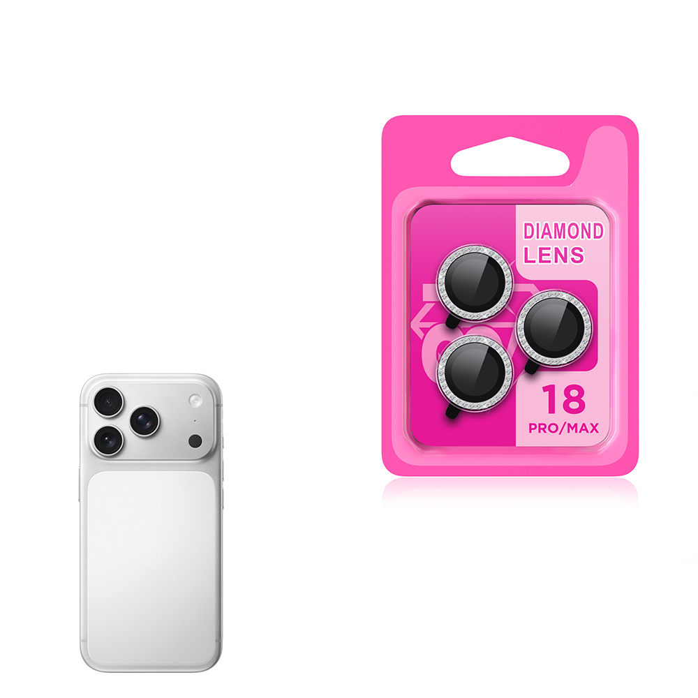 iPhone Uyumlu 18 Pro Max Zore CL-06 Kamera Lens Koruyucu