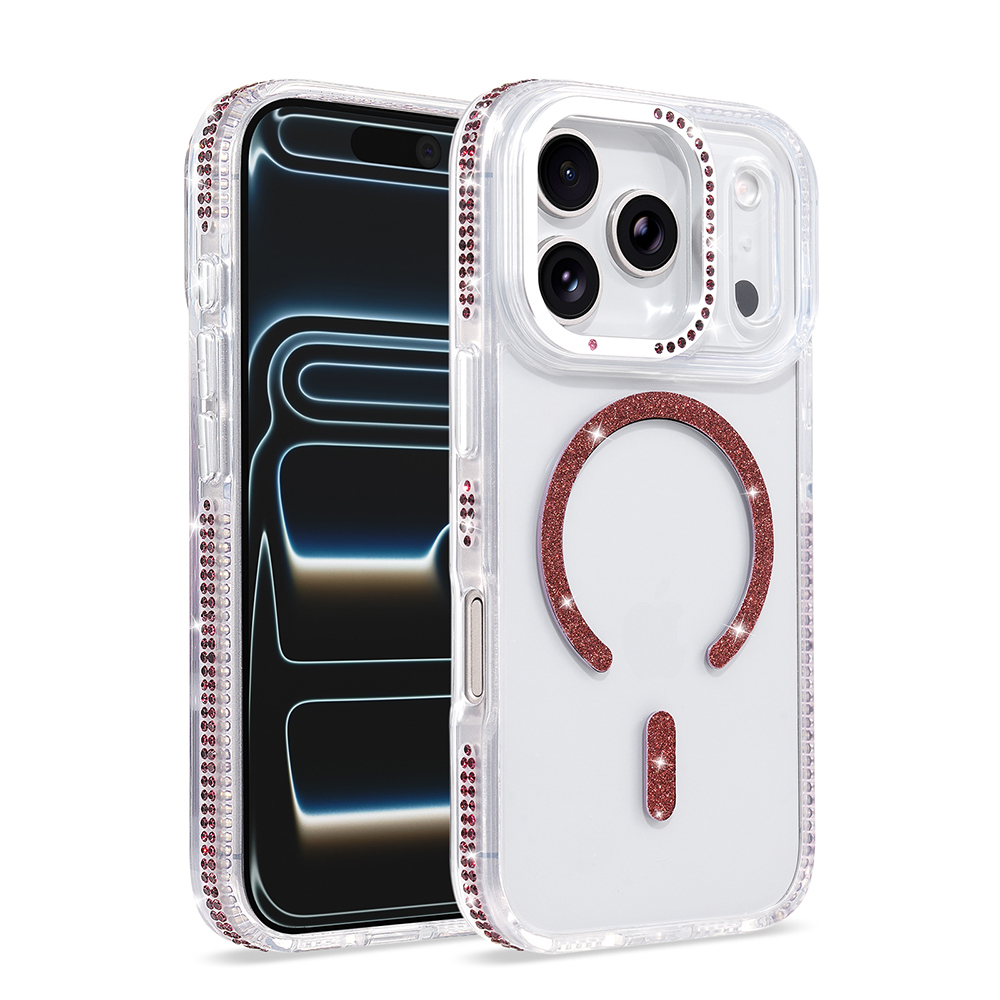 iPhone Uyumlu 17 Pro Kılıf M-safe Şarj Özellikli Zore Tera Silikon Kapak