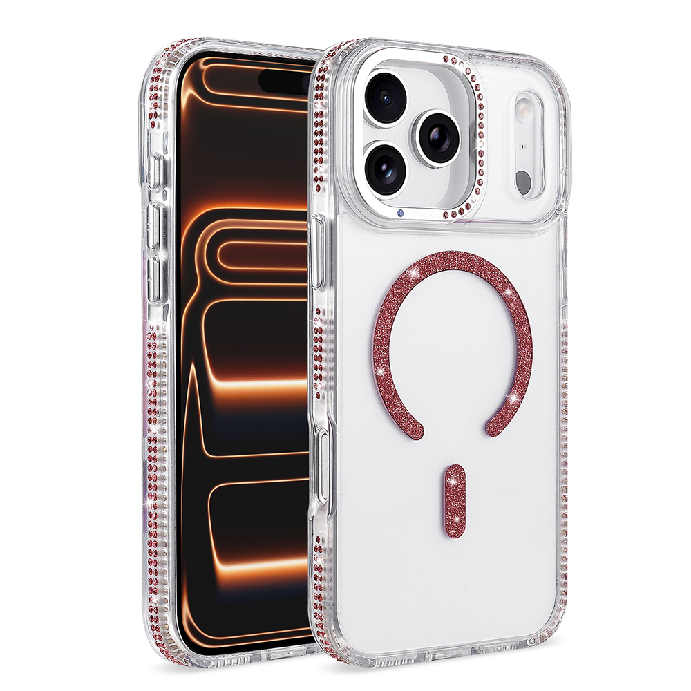 iPhone Uyumlu 17 Pro Max Kılıf M-safe Şarj Özellikli Zore Tera Silikon Kapak