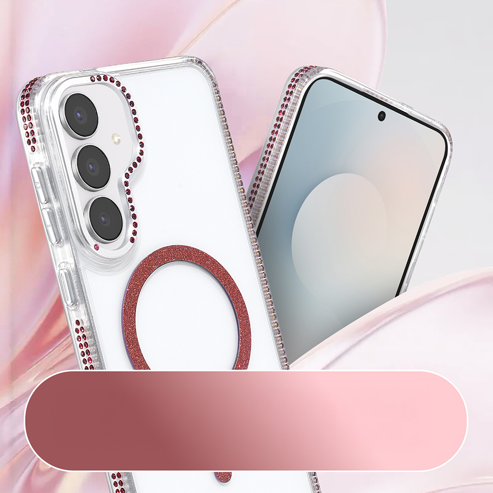 Galaxy Uyumlu S25 FE Kılıf M-safe Şarj Özellikli Zore Tera Silikon Kapak