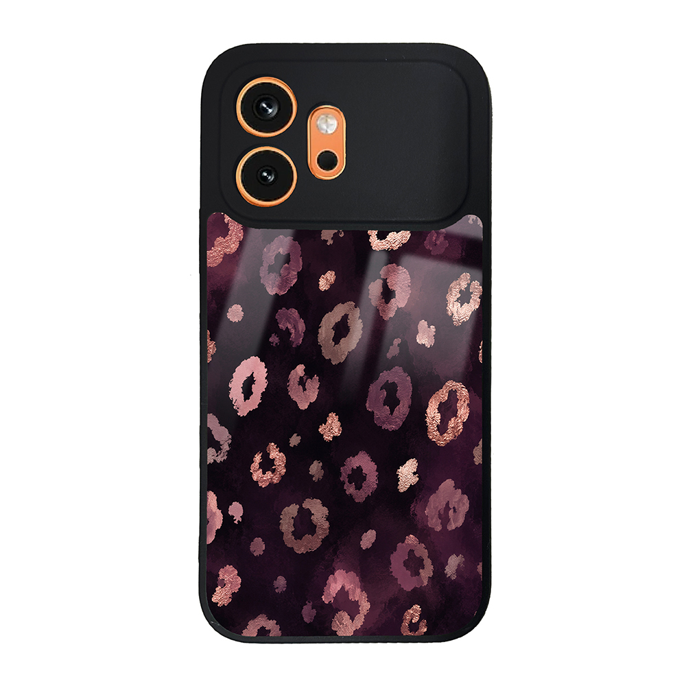 Honor 600 5G Kılıf Kamera Korumalı Desenli Zore Lusi Kapak-Pembe leopar