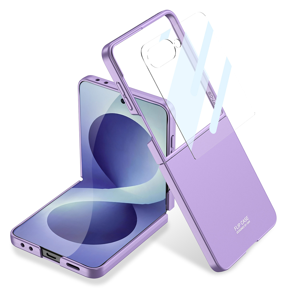 Galaxy Uyumlu Z Flip 8 Kılıf Zore Sert Kıpta Kapak