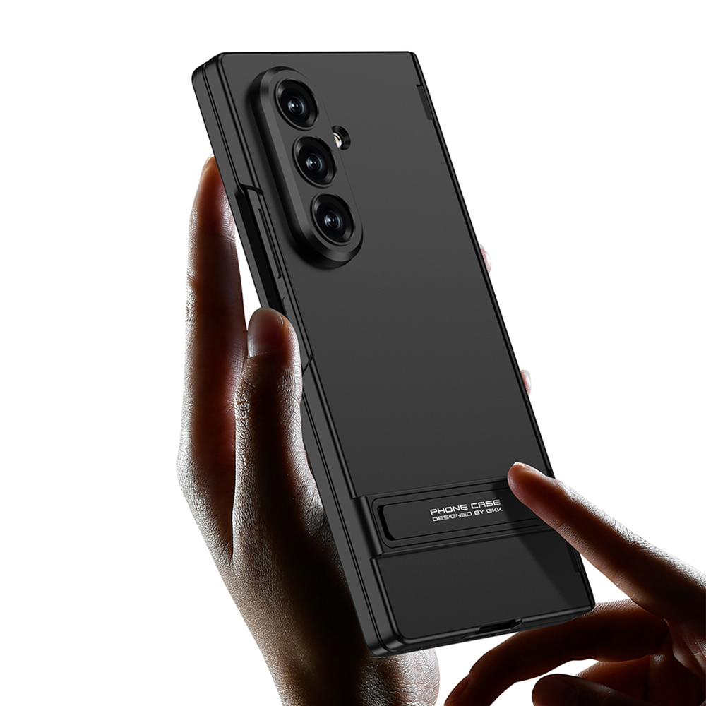Galaxy Uyumlu Z Fold 8 Ultra Kılıf Zore Kıpta Standlı Kapak