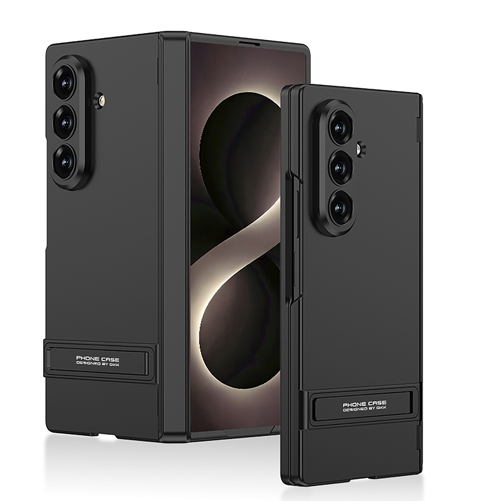Galaxy Uyumlu Z Fold 8 Ultra Kılıf Zore Kıpta Standlı Kapak