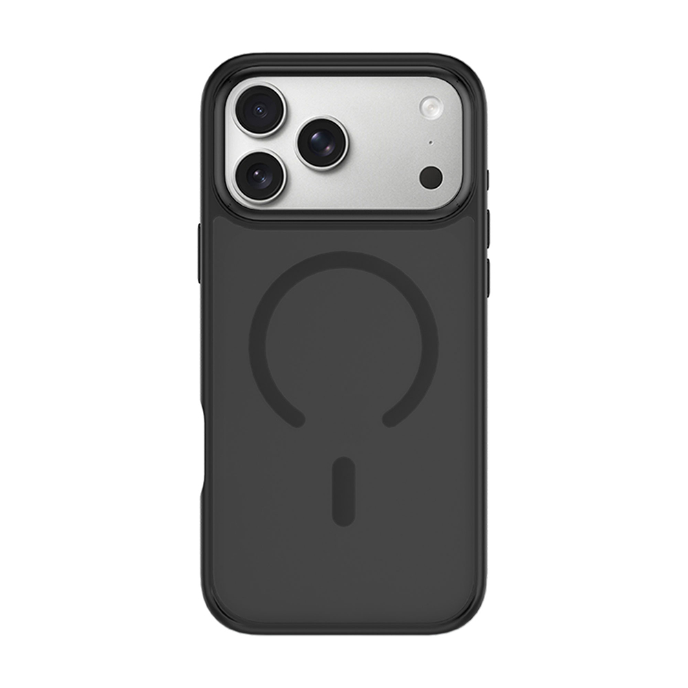 iPhone Uyumlu 18 Pro Max Kılıf Wiwu FGG-012 ArmorPro Serisi M-safe Şarj Özellikli Parmak İzi Bırakmayan Kılıf