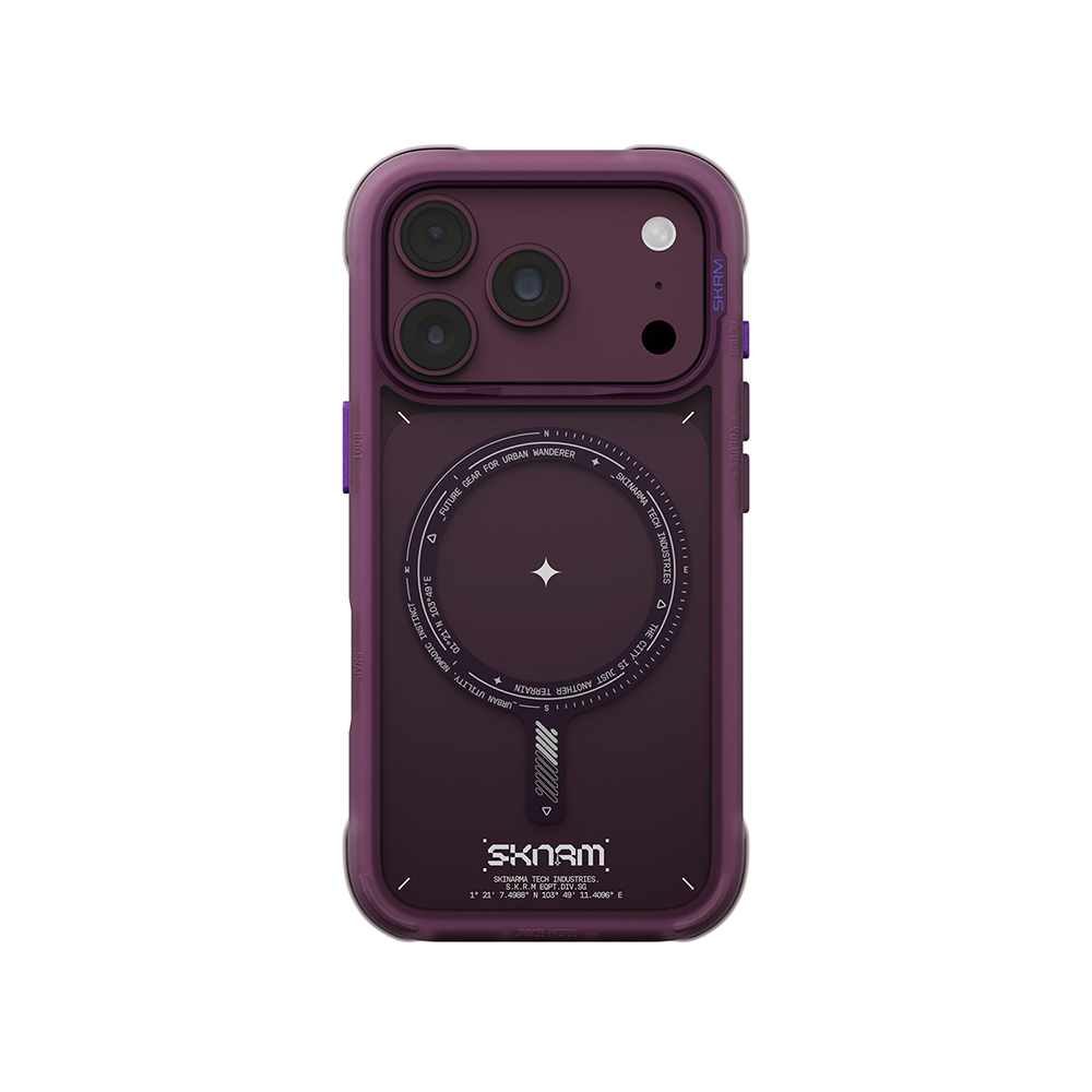 iPhone Uyumlu 18 Pro Kılıf M-Safe Şarj Özellikli Airbag Tasarımlı Skinarma Avion Kapak