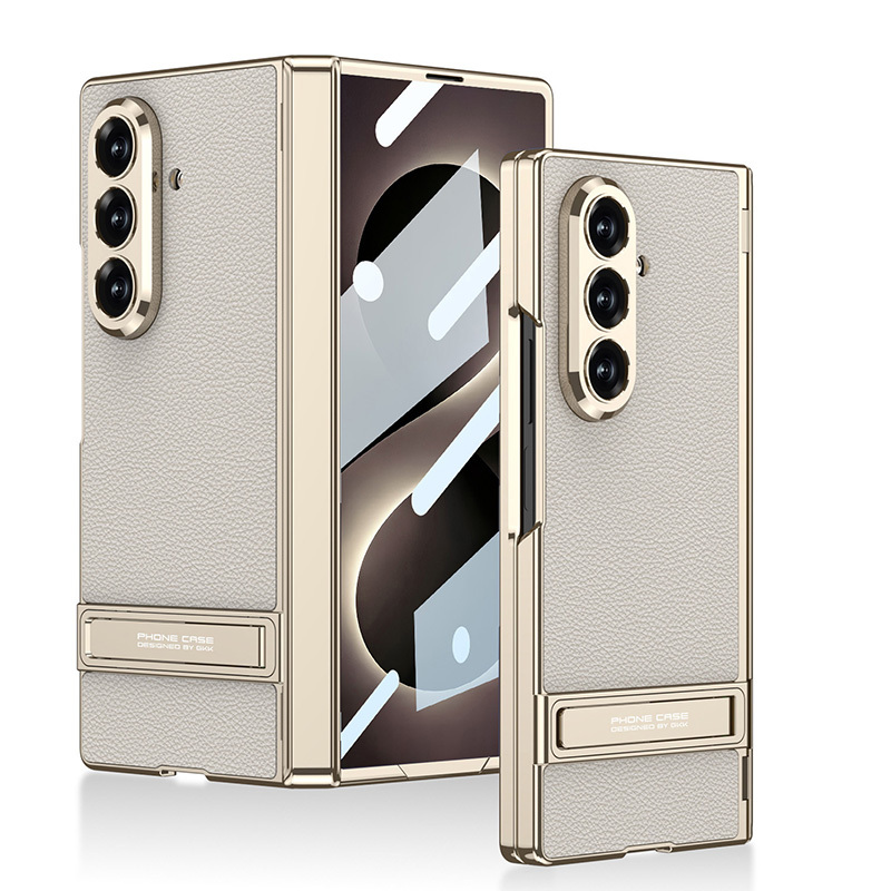 Galaxy Uyumlu Z Fold 8 Ultra Kılıf Zore Kıpta KPT-08 Standlı Kapak