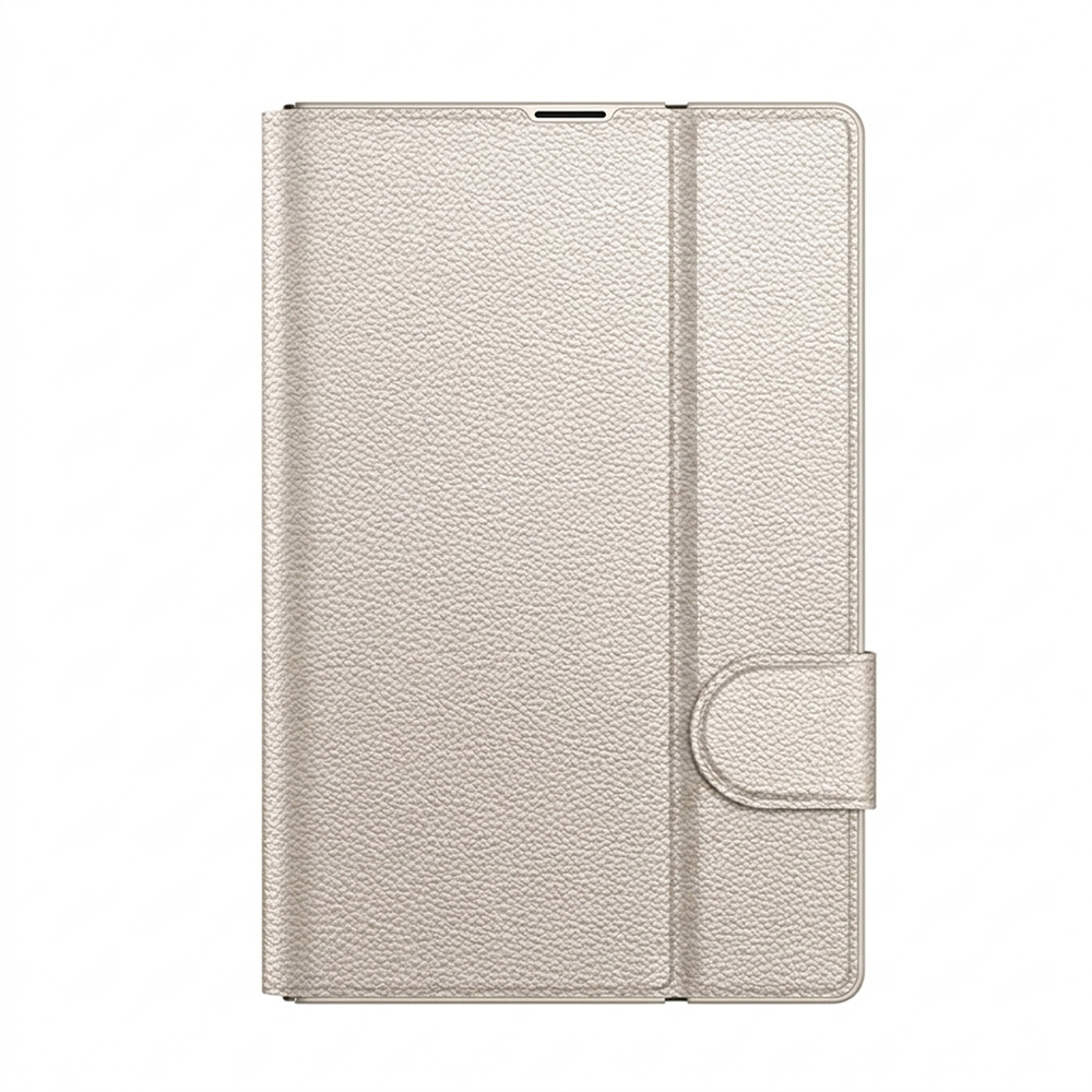Galaxy Uyumlu Z Fold 8 Kılıf Karbon Fiber Tasarımlı Magnetik Tokalı Kartlıklı Zore Kıpta Zegna Kapak-Titanyum