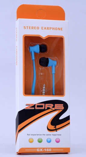 Zore GX-160 Stereo Kulaklık-Mavi