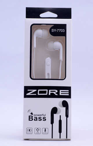Zore SY-7703 Mp3 Stereo Kulaklık-Beyaz