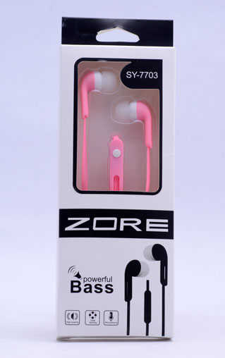 Zore SY-7703 Mp3 Stereo Kulaklık-Pembe