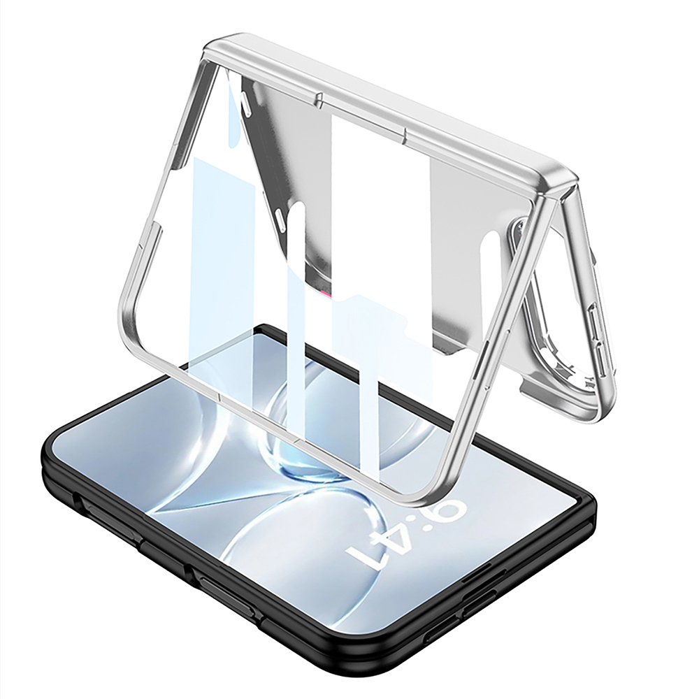iPhone Uyumlu Duo Kılıf M-safe Şarj Özellikli Zore Kıpta KPT-14 Sert PC Kapak