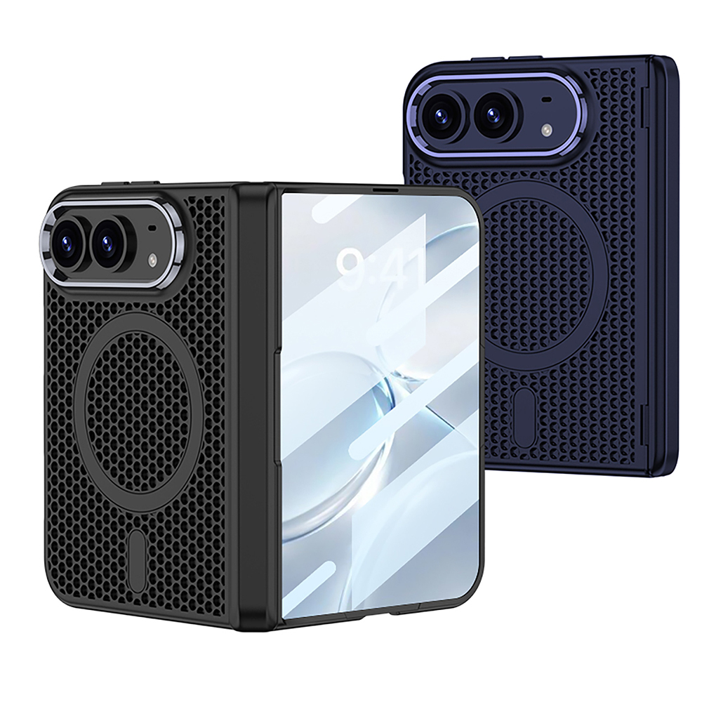 iPhone Uyumlu Duo Kılıf M-safe Şarj Özellikli Zore Kıpta KPT-15 Sert PC Kapak