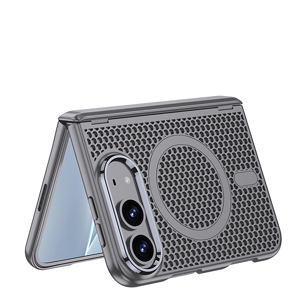 iPhone Uyumlu Duo Kılıf M-safe Şarj Özellikli Zore Kıpta KPT-15 Sert PC Kapak