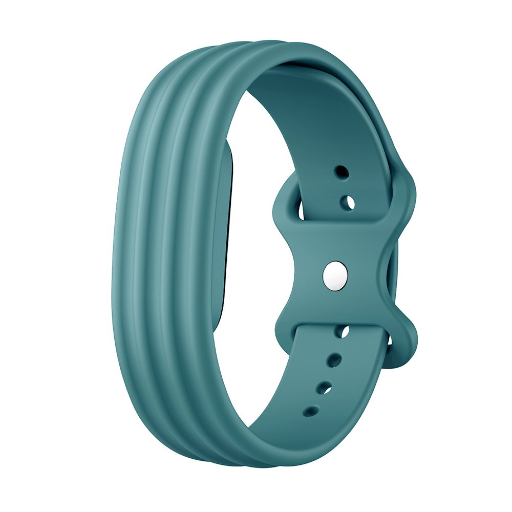Google Fitbit Air Zore KRD-163 Silikon Kordon-Koyu yeşil