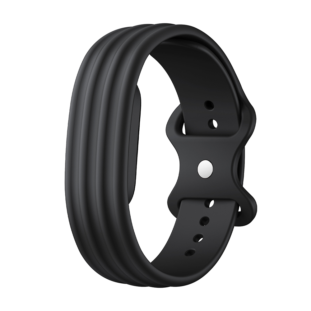 Google Fitbit Air Zore KRD-163 Silikon Kordon-Siyah