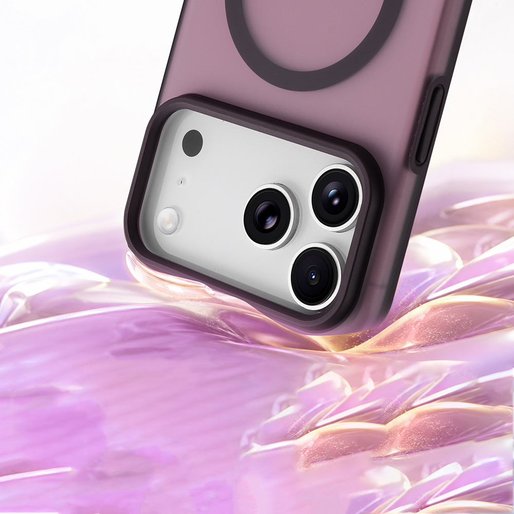 iPhone Uyumlu 18 Pro Kılıf M-safe Şarj Özellikli Zore Kuin Kapak
