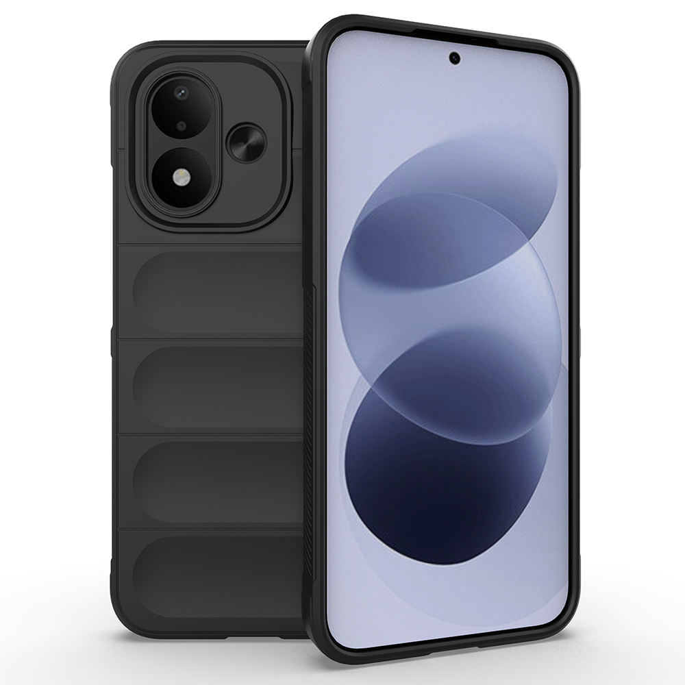 Xiaomi Uyumlu Redmi Note 17 Kılıf Esnek TPU Oyuklu Arka Yüzey Tasarımlı Zore Etnik Silikon Kapak