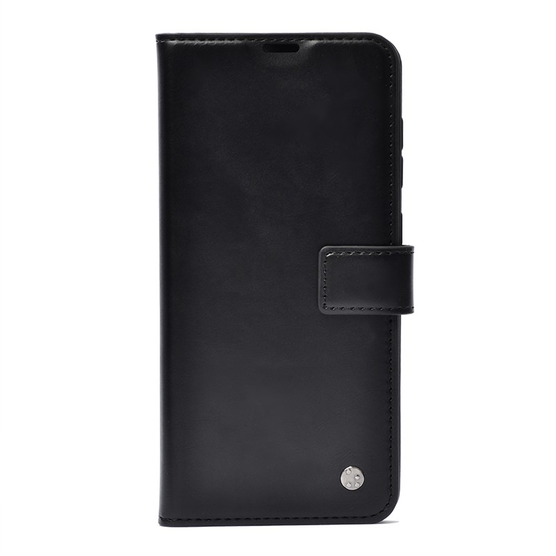 Xiaomi Uyumlu Redmi Note 13 Pro Plus 5G Kılıf Zore Kar Deluxe Kapaklı Kılıf-Siyah