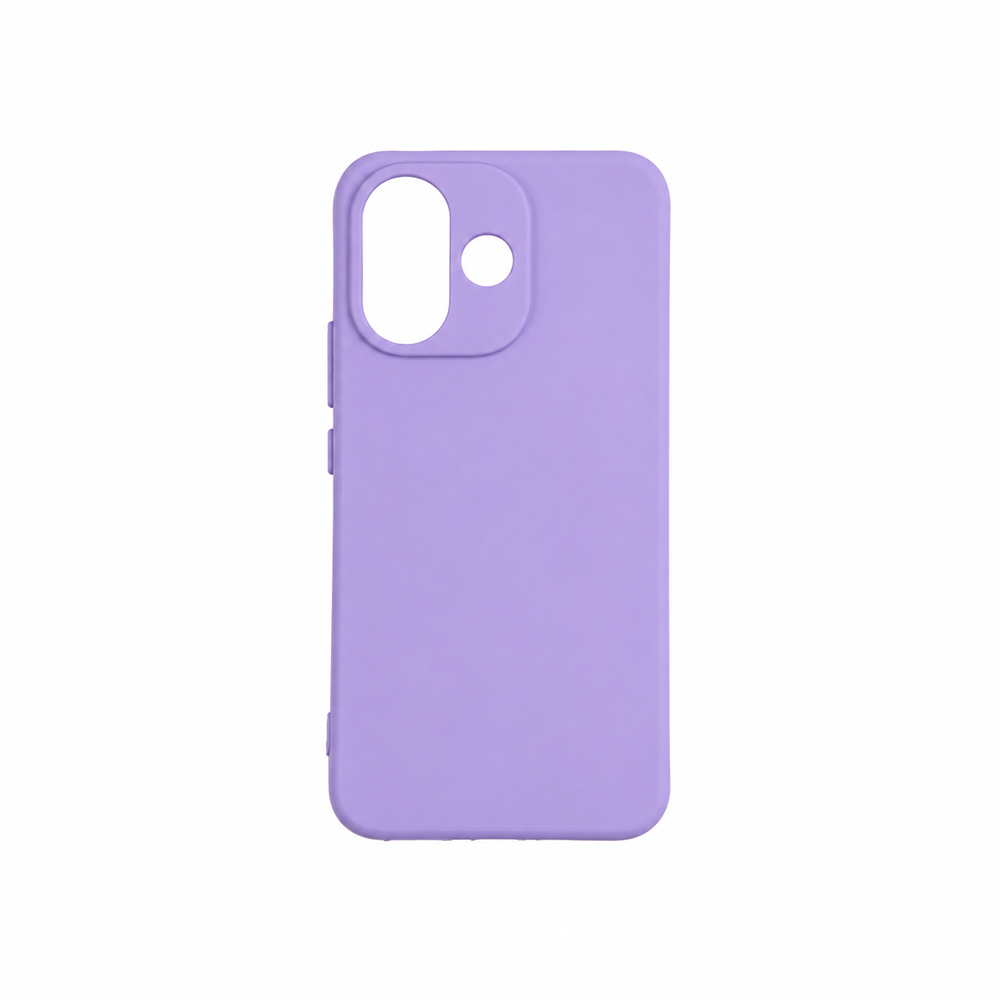 Xiaomi Uyumlu Redmi Note 17 Pro Kılıf Zore Biye Silikon-Lila