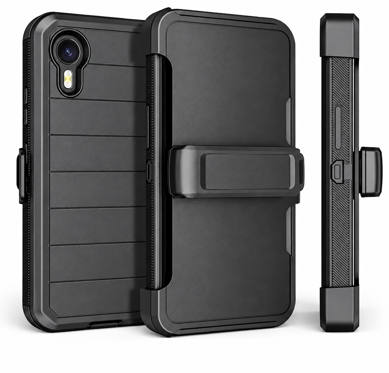 Galaxy Uyumlu XCover7 Kılıf Zore Double Clip Kapak