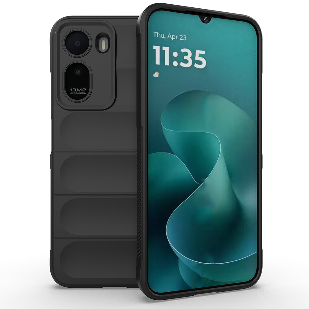 Xiaomi Uyumlu Redmi A7 Pro Kılıf Esnek TPU Oyuklu Arka Yüzey Tasarımlı Zore Etnik Silikon Kapak
