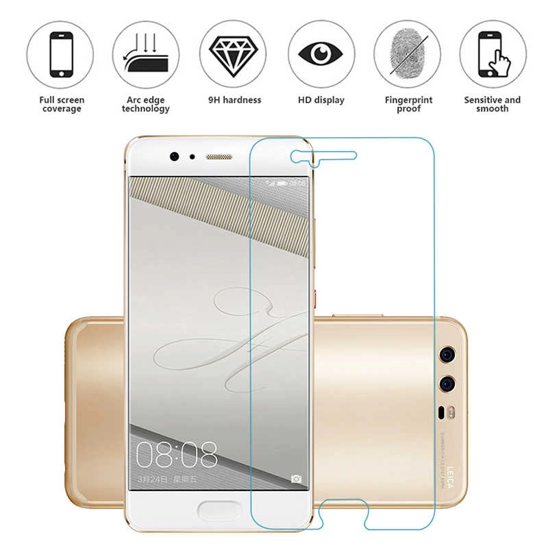 Huawei Uyumlu P10 Plus Zore Ekranı Tam Kaplayan Düz Cam Koruyucu
