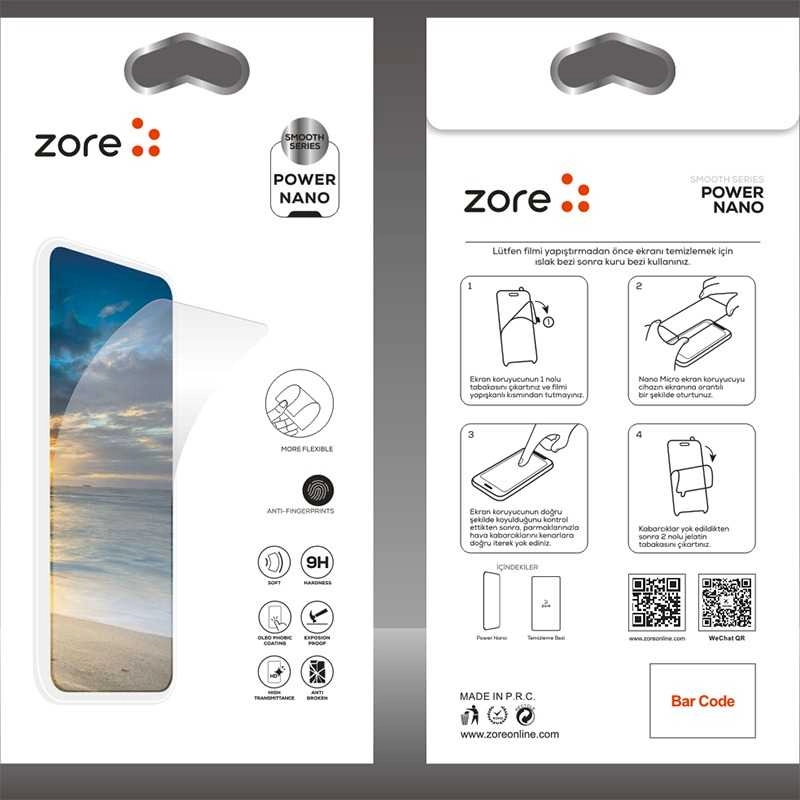 iPhone Uyumlu 8 Plus Zore Power Nano Ekran Koruyucu