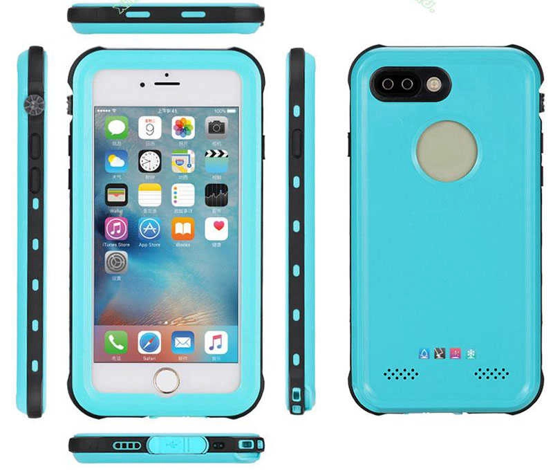 iPhone Uyumlu 7 Kılıf 1-1 Su Geçirmez Kılıf
