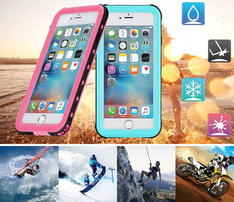 iPhone Uyumlu 7 Plus Kılıf 1-1 Su Geçirmez Kılıf