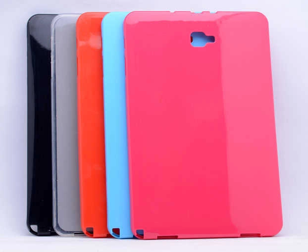 Galaxy Uyumlu Tab A 10.1 (2016) P585 Kılıf Zore Tablet Süper Silikon Kapak