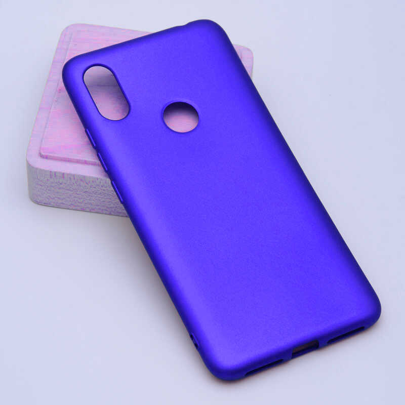 Xiaomi Uyumlu  Redmi S2 Kılıf Zore Premier Silikon Kapak-Saks mavi