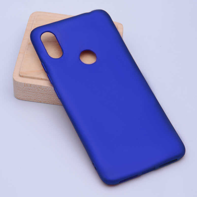 Xiaomi Uyumlu  Mi 8 Kılıf Zore Premier Silikon Kapak-Saks mavi