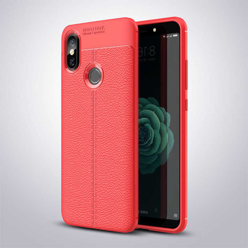Xiaomi Uyumlu  Mi 8 SE Kılıf Zore Niss Silikon Kapak-Kırmızı