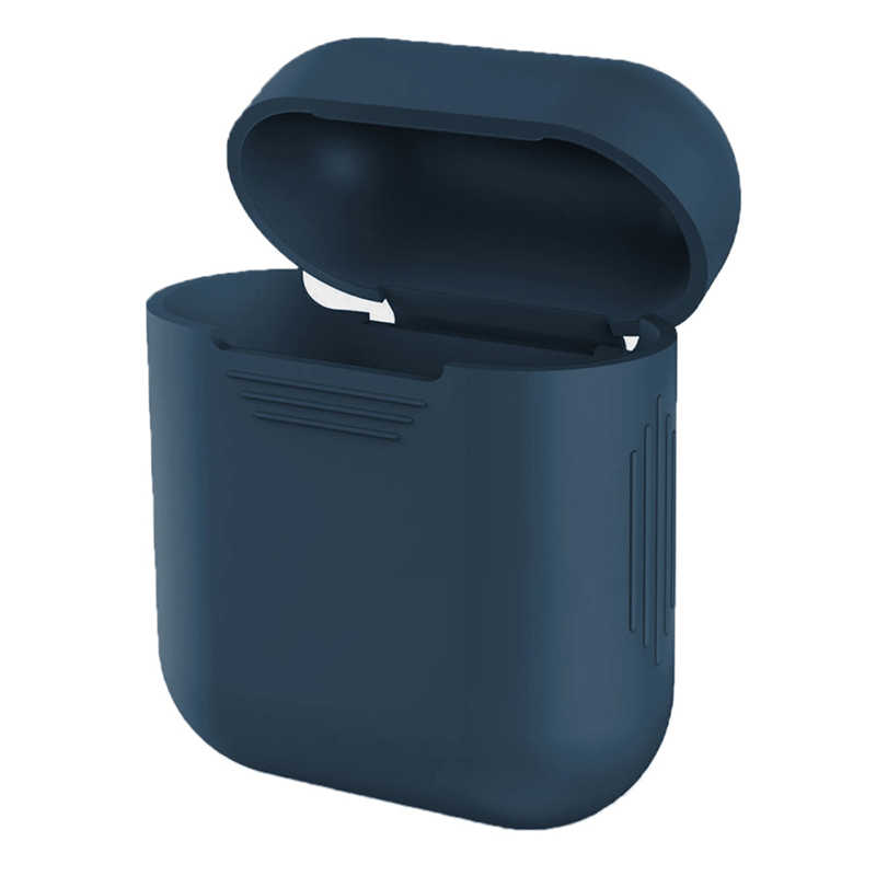 Airpods Uyumlu Zore Standart Silikon Kılıf-Lacivert