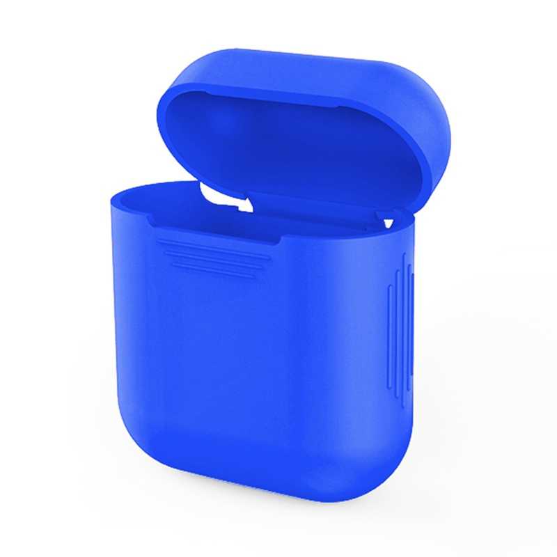 Airpods Uyumlu Zore Standart Silikon Kılıf-Mavi