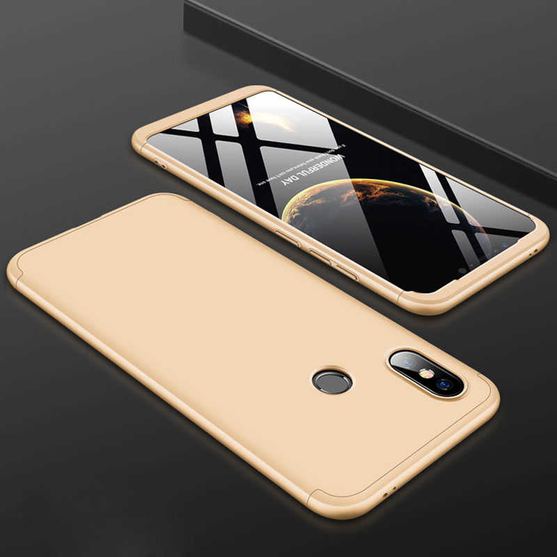 Xiaomi Uyumlu  Mi 8 SE Kılıf Zore Ays Kapak-Gold