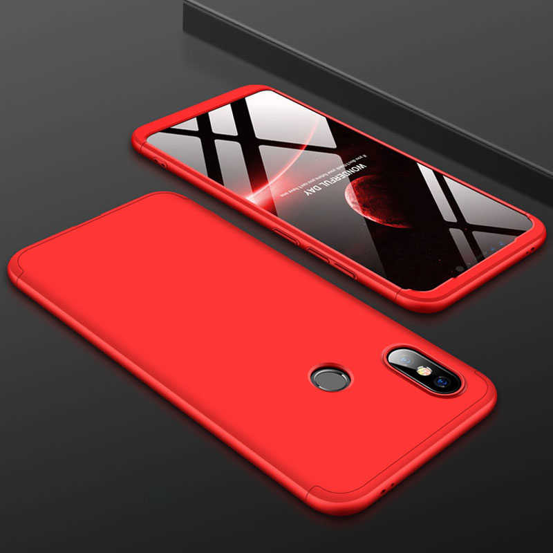 Xiaomi Uyumlu  Mi 8 SE Kılıf Zore Ays Kapak-Kırmızı