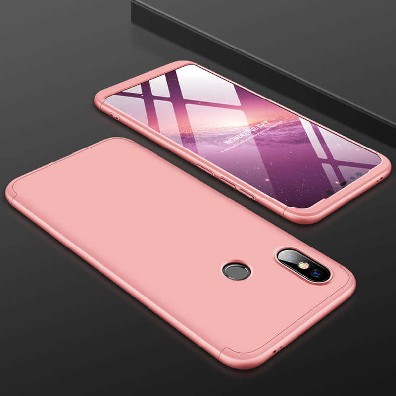 Xiaomi Uyumlu  Mi 8 SE Kılıf Zore Ays Kapak-Rose gold