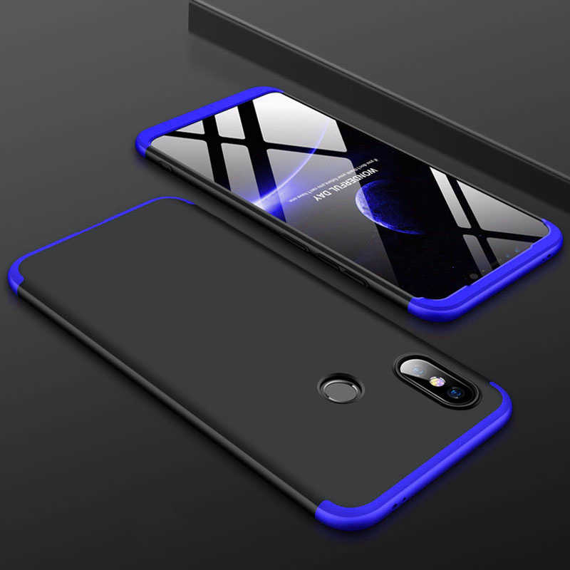 Xiaomi Uyumlu  Mi 8 SE Kılıf Zore Ays Kapak-Siyah-mavi