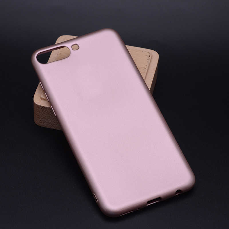 Huawei Uyumlu Y6 2018 Kılıf Zore Premier Silikon Kapak-Rose gold