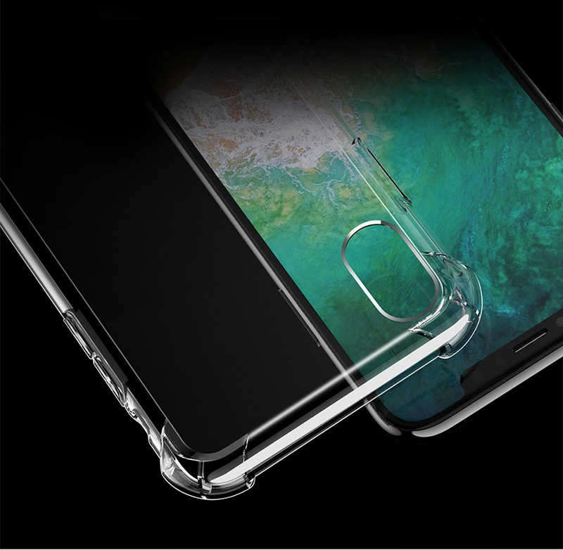 iPhone Uyumlu XS Max 6.5 Kılıf Zore Nitro Toz Korumalı Shock Silikon