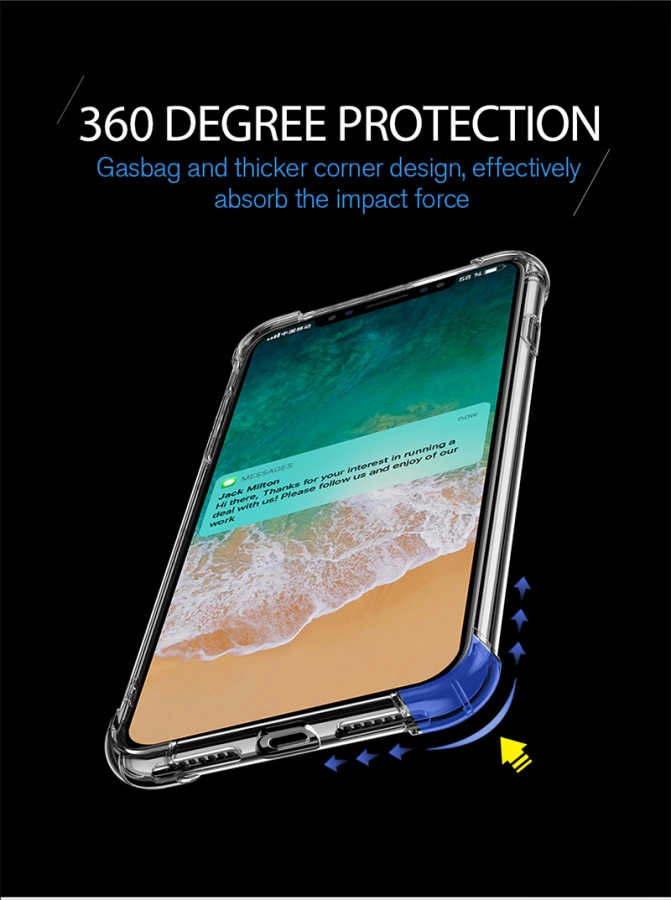iPhone Uyumlu XS Max 6.5 Kılıf Zore Nitro Toz Korumalı Shock Silikon