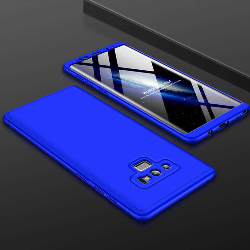 Galaxy Uyumlu Note 9 Kılıf Zore Ays Kapak-Mavi