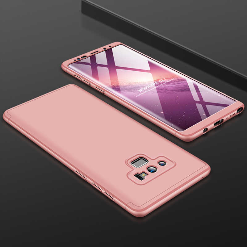 Galaxy Uyumlu Note 9 Kılıf Zore Ays Kapak-Rose gold