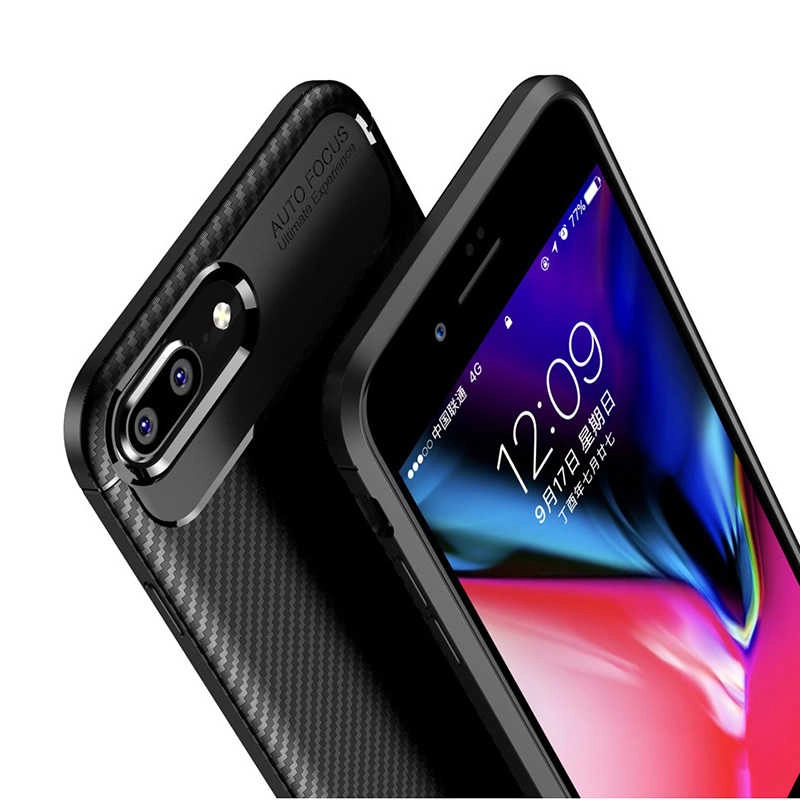 iPhone Uyumlu 7 Plus Kılıf Zore Negro Silikon Kapak